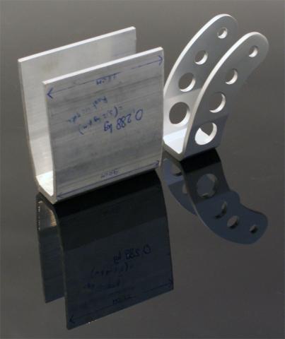 Aluminium vork poedercoaten zandstralen ucic parelstralen industrie 5083 6061 60