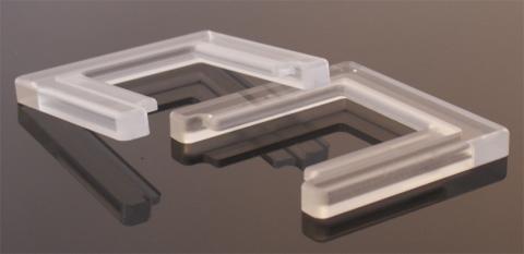 Plexiglas adapter statief MXR Podoblock acrylaat, lasersnijden, adapter statief 