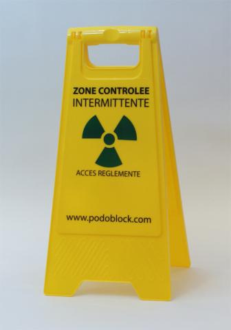 MXR PodoblockWarning Sign Kunststof PP Maatwerk custom made China